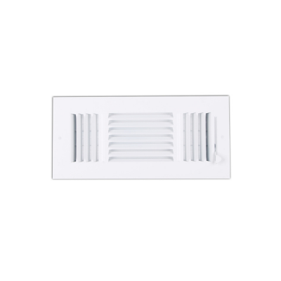 Supply Air Conditioner Aluminum Ceiling Return Double Deflection Layer Air Vent Grille with OBD Filter Optional